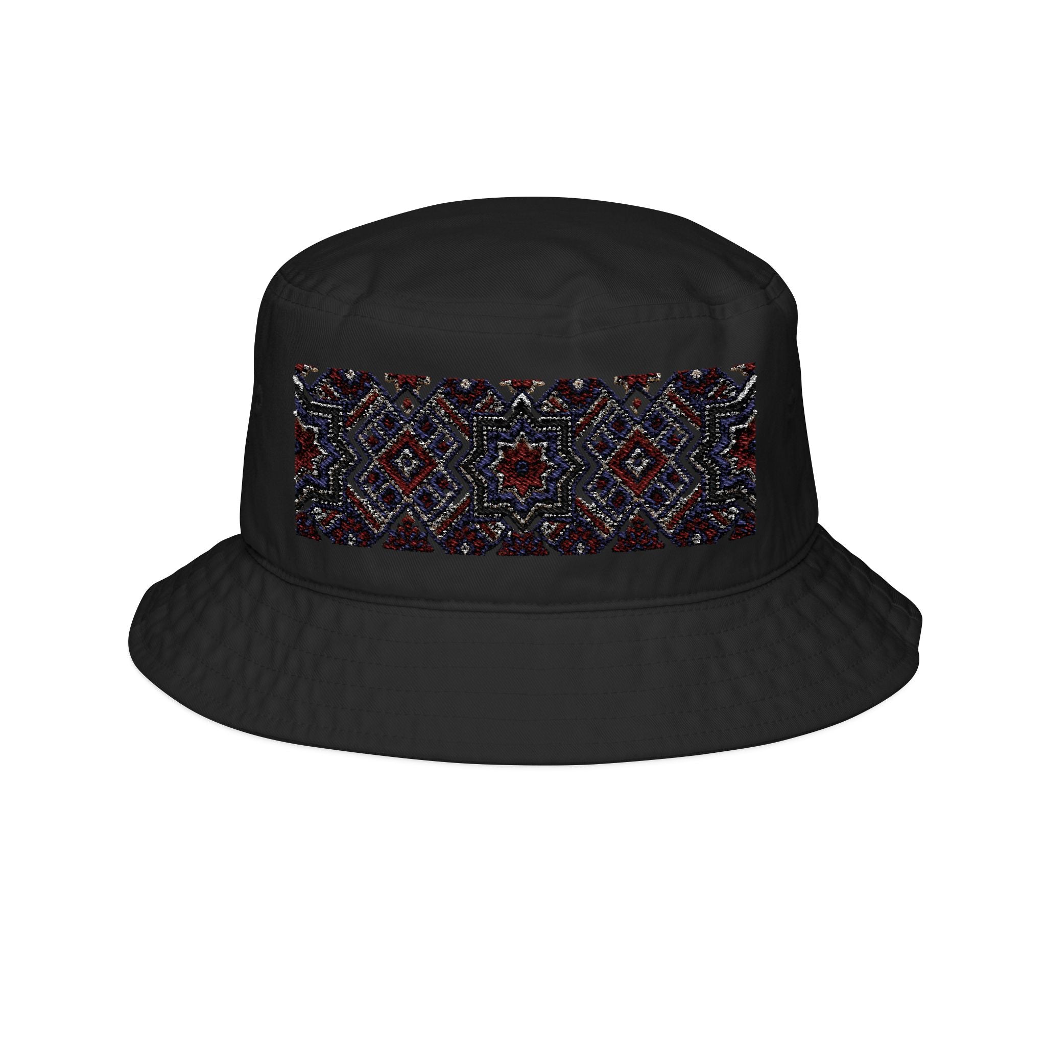 Embroidered Bucket Hat — Classic Casual Sun Hat