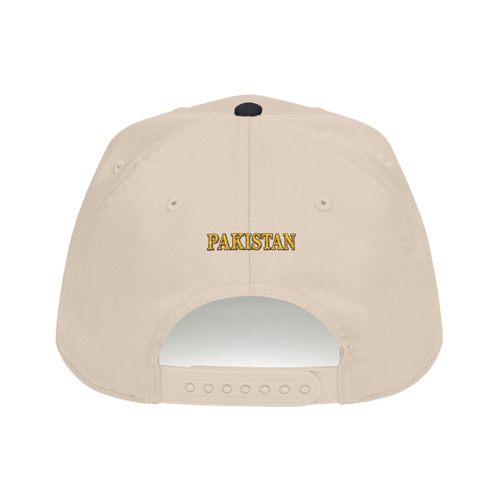 Pakistan Crescent Moon & Star Embroidered Baseball Cap