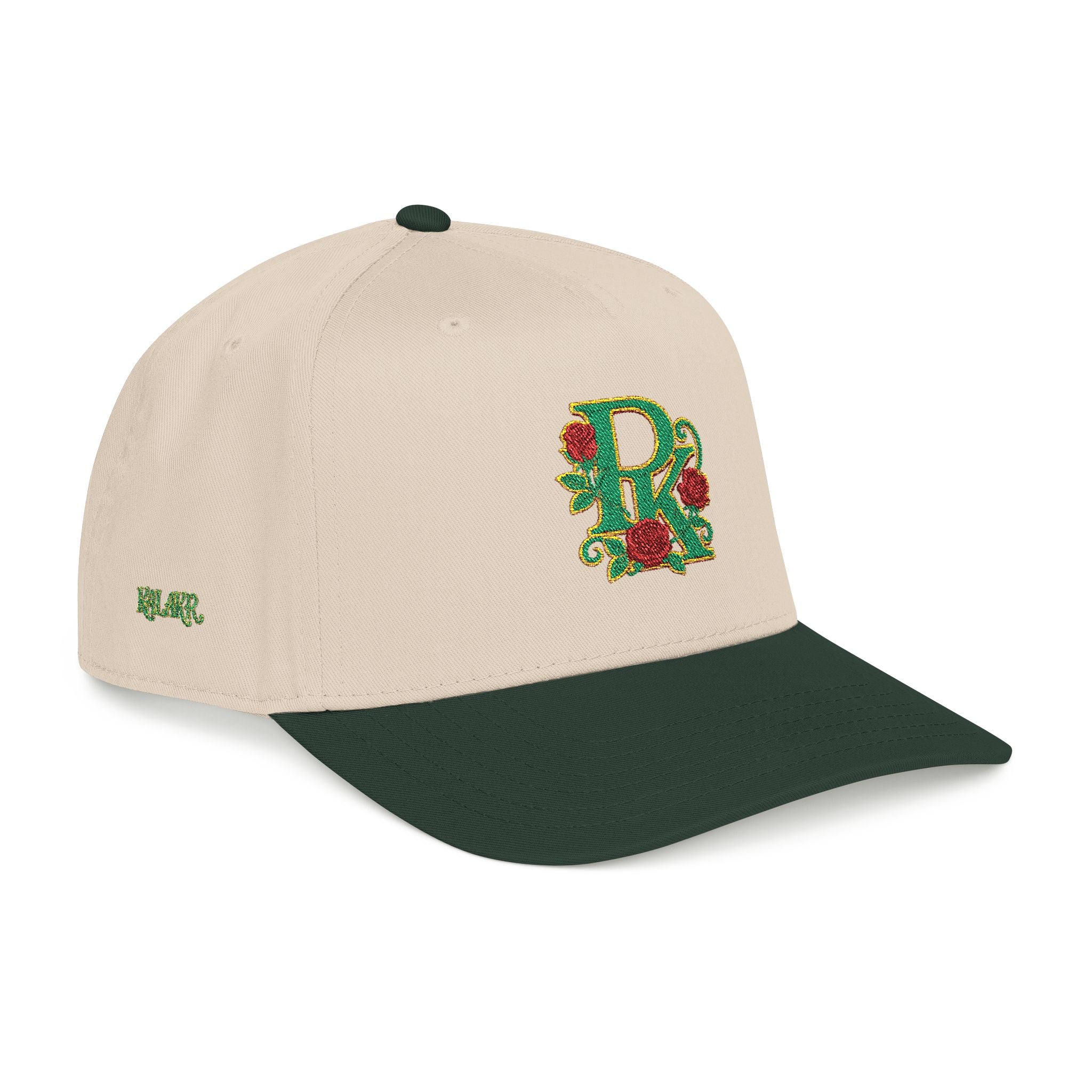 Pakistan Rose Embroidered Baseball Cap