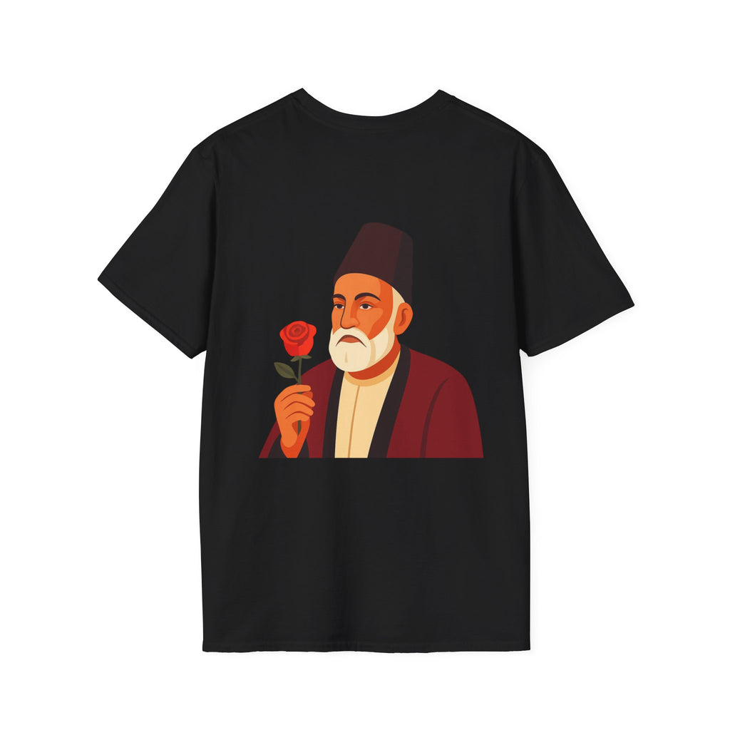 Yeh Ghulab Mehz App Ke Liye - Front & Back Graphic T-Shirt