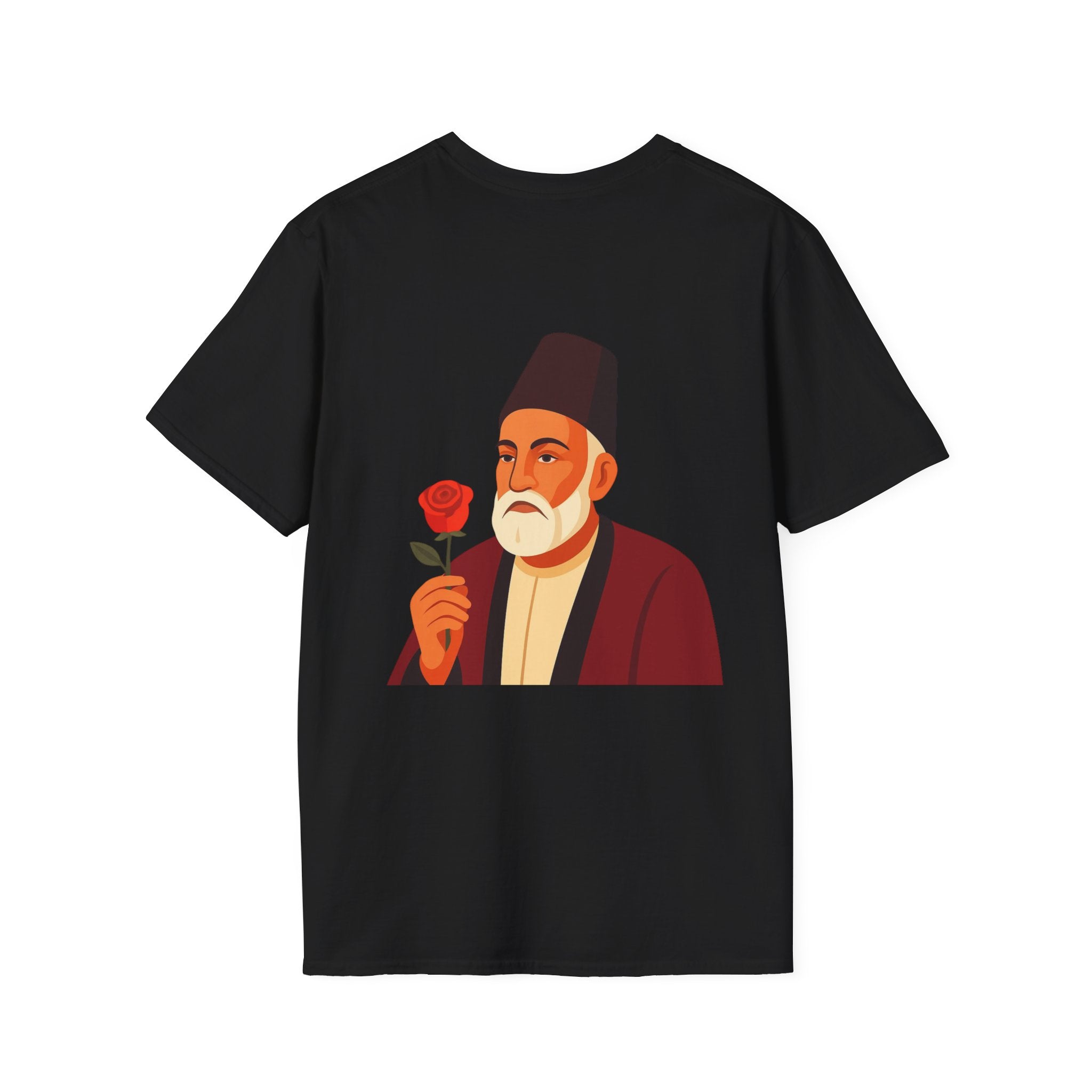 Yeh Ghulab Mehz App Ke Liye - Front & Back Graphic T-Shirt