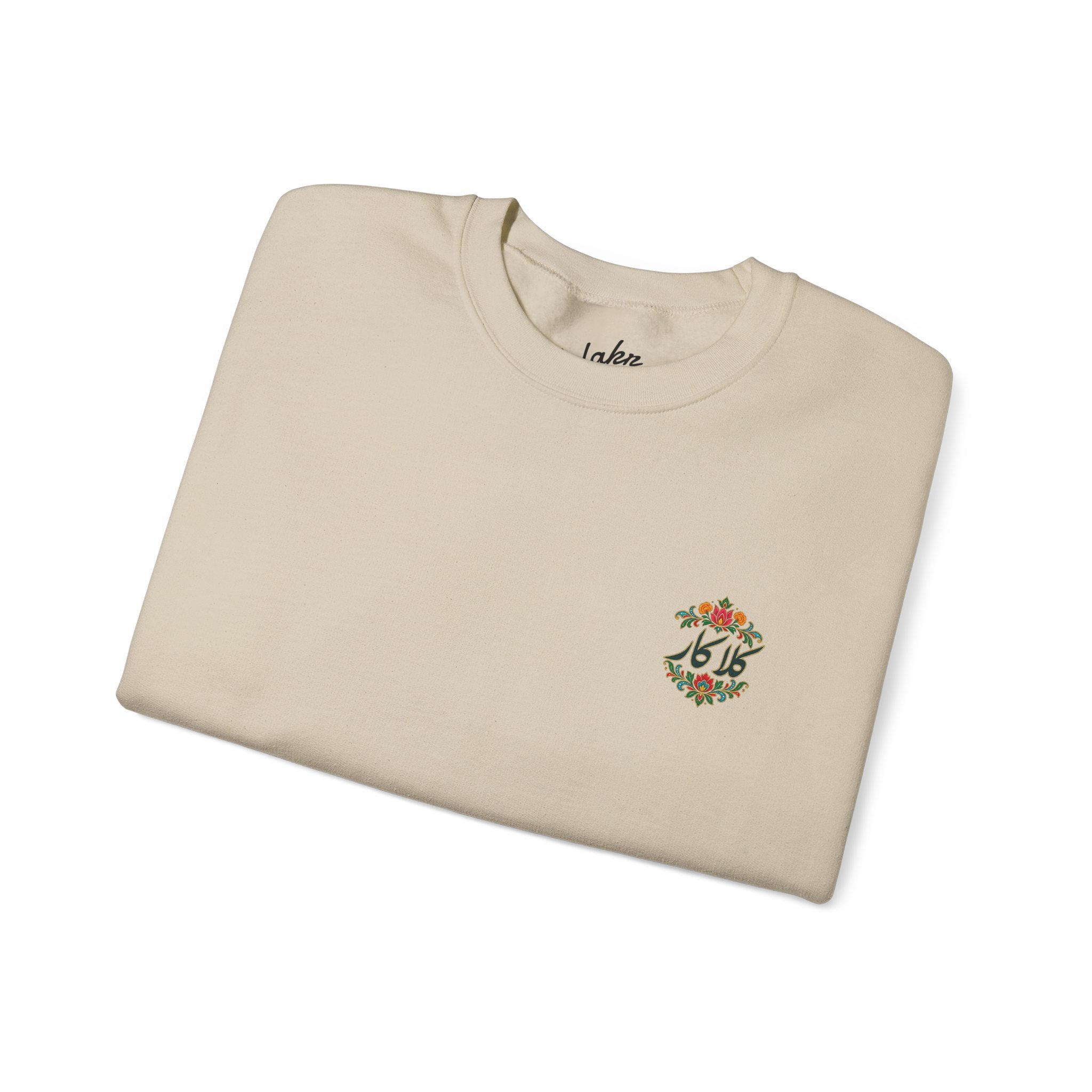 Kalakr Mughal - Front & Back print  Crewneck Sweatshirt