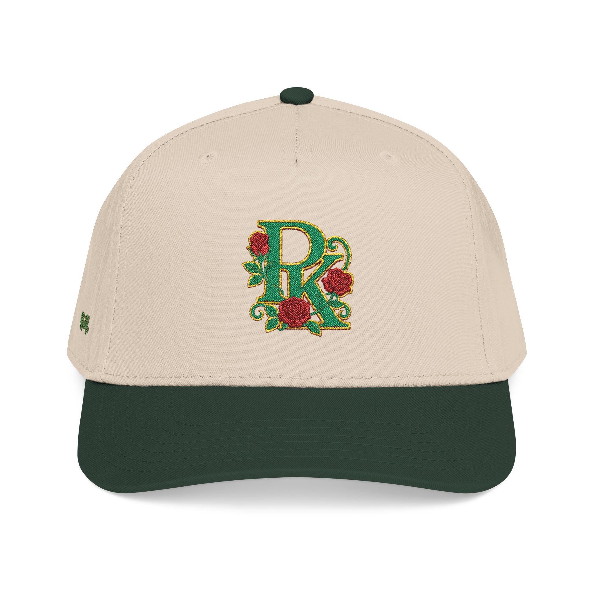 Pakistan Rose Embroidered Baseball Cap
