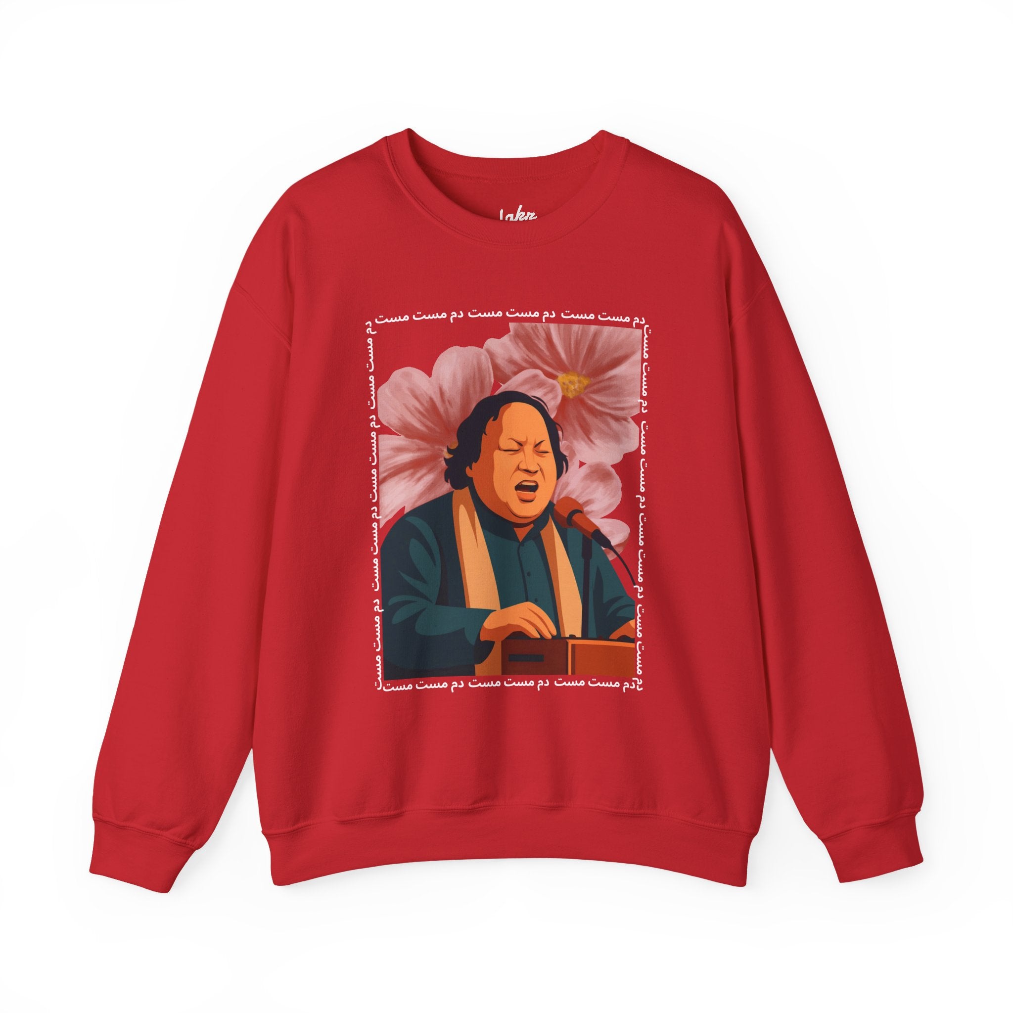 Dum Mast Mast — Qawwali Graphic - Crewneck Sweatshirt