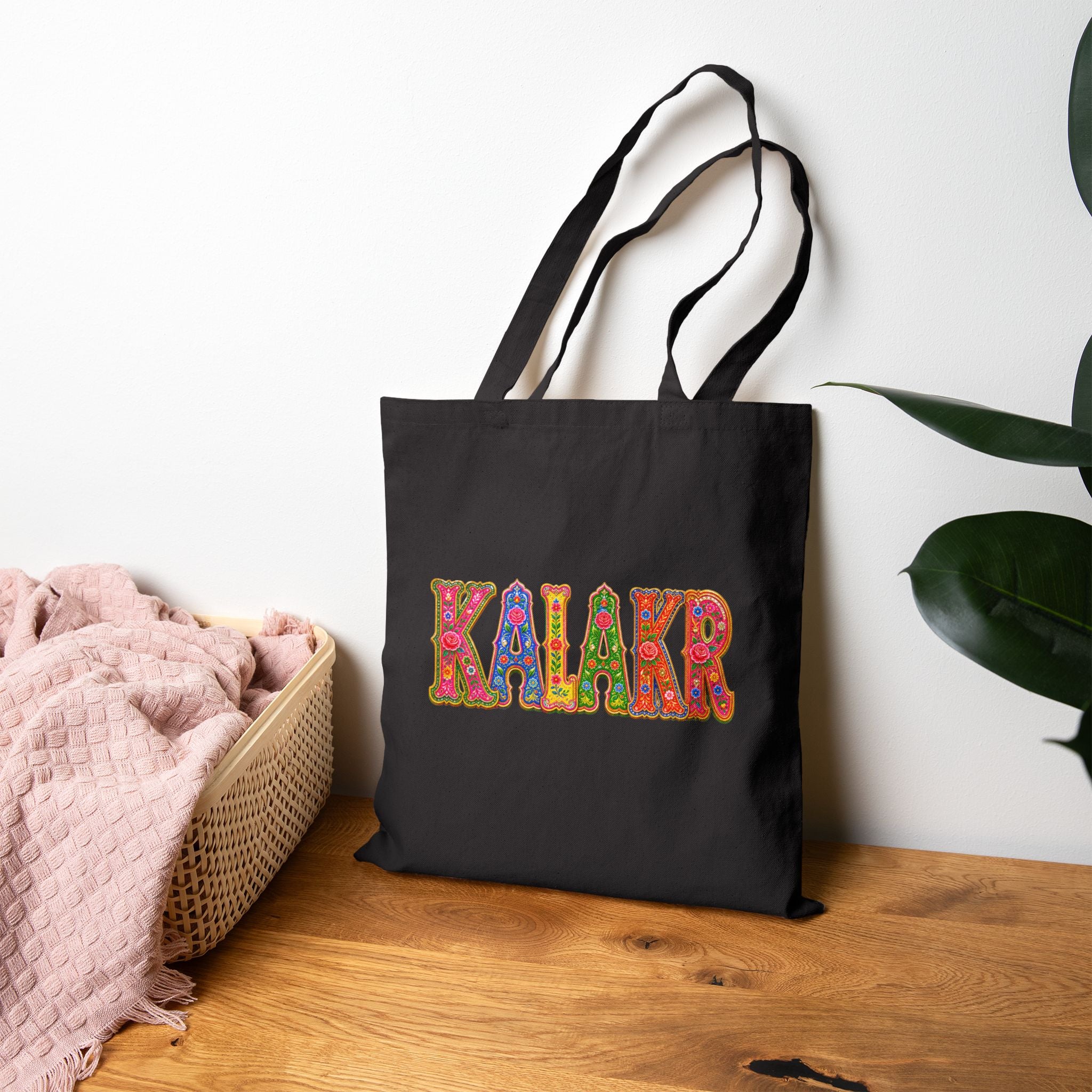 Rickshaw Truck-Art Cotton Canvas Tote Bag