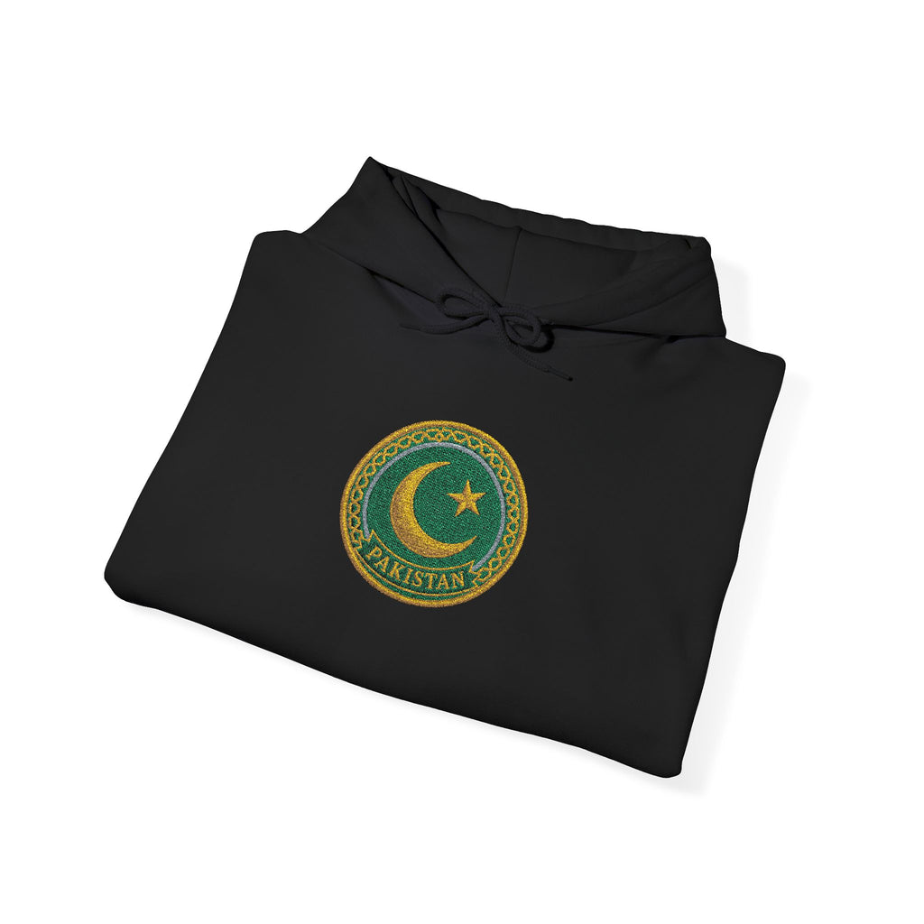 Pakistani Crescent Moon - Embroidered Hoodie