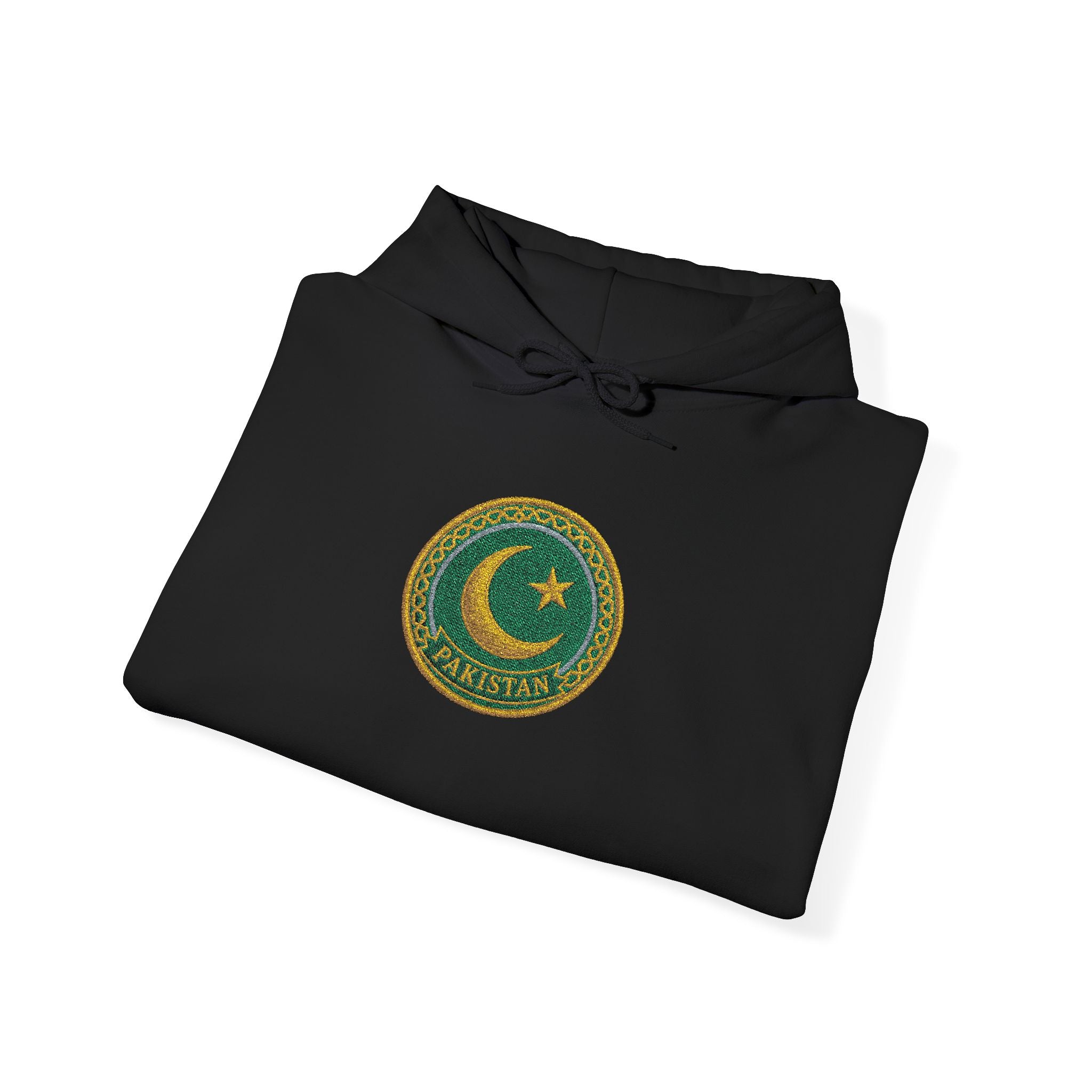 Pakistani Crescent Moon - Embroidered Hoodie