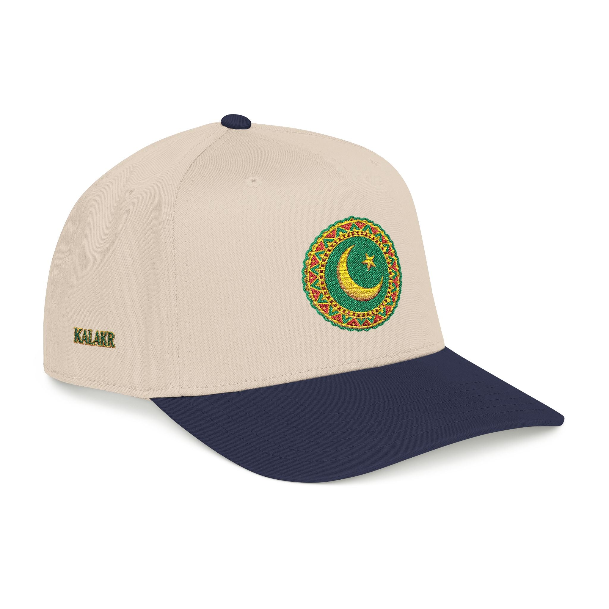 Pakistan Crescent Moon & Star Embroidered Baseball Cap