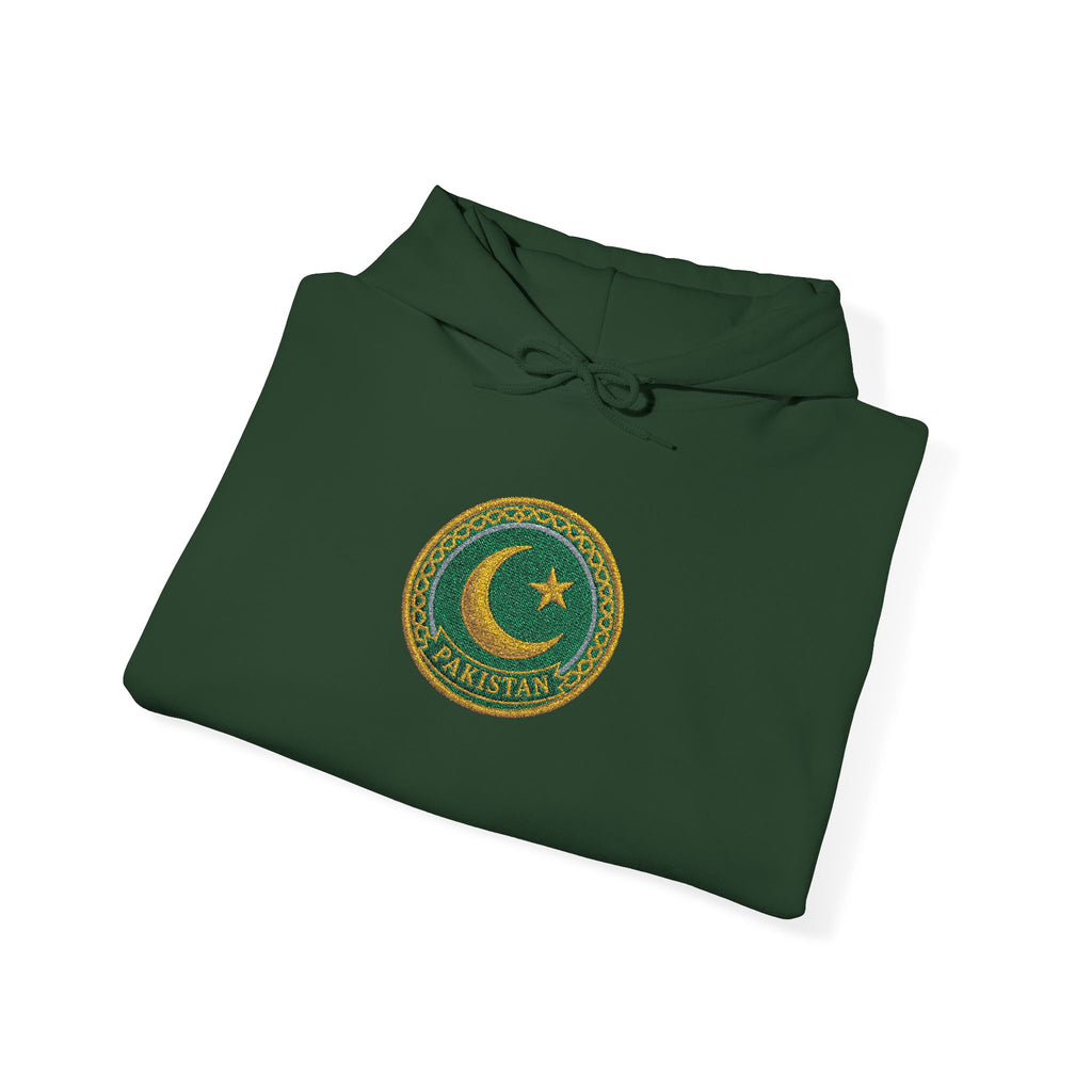 Pakistani Crescent Moon - Embroidered Hoodie