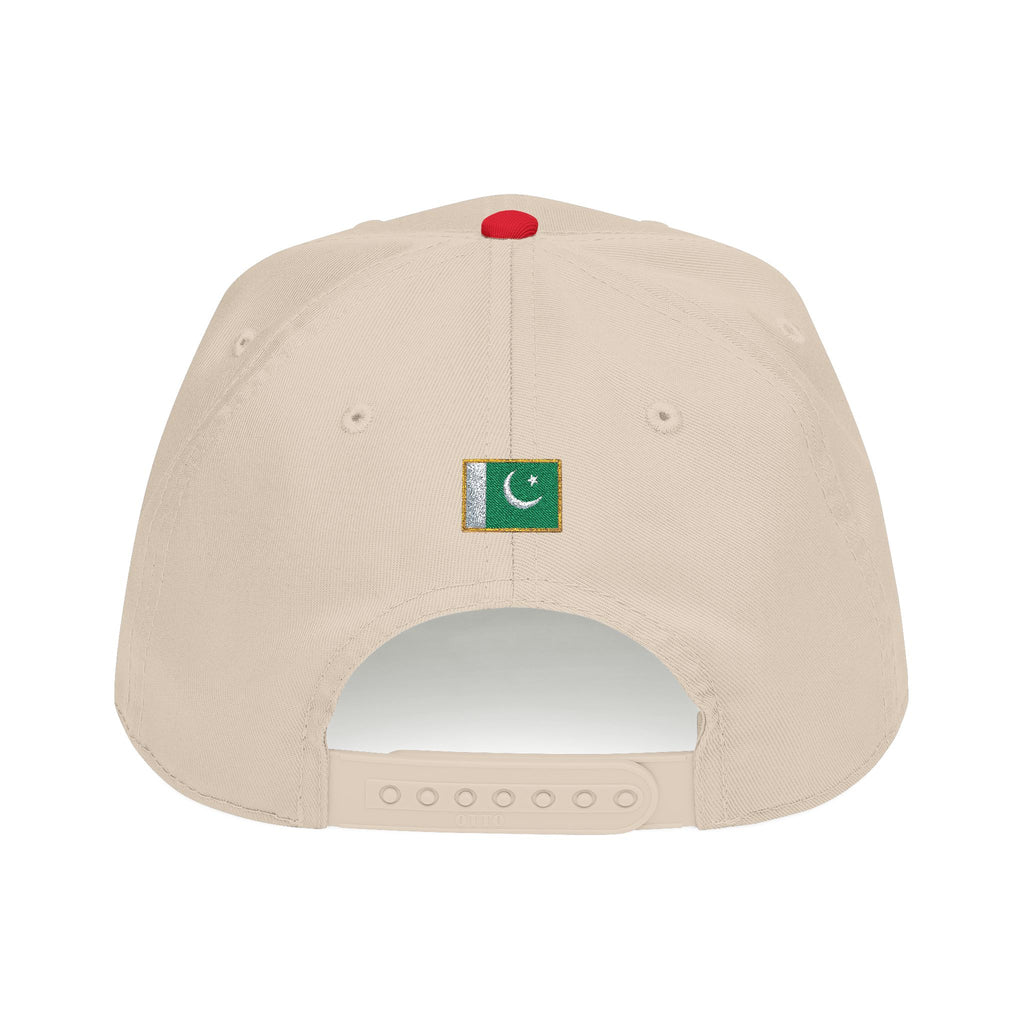 Pakistan Rose Embroidered Baseball Cap