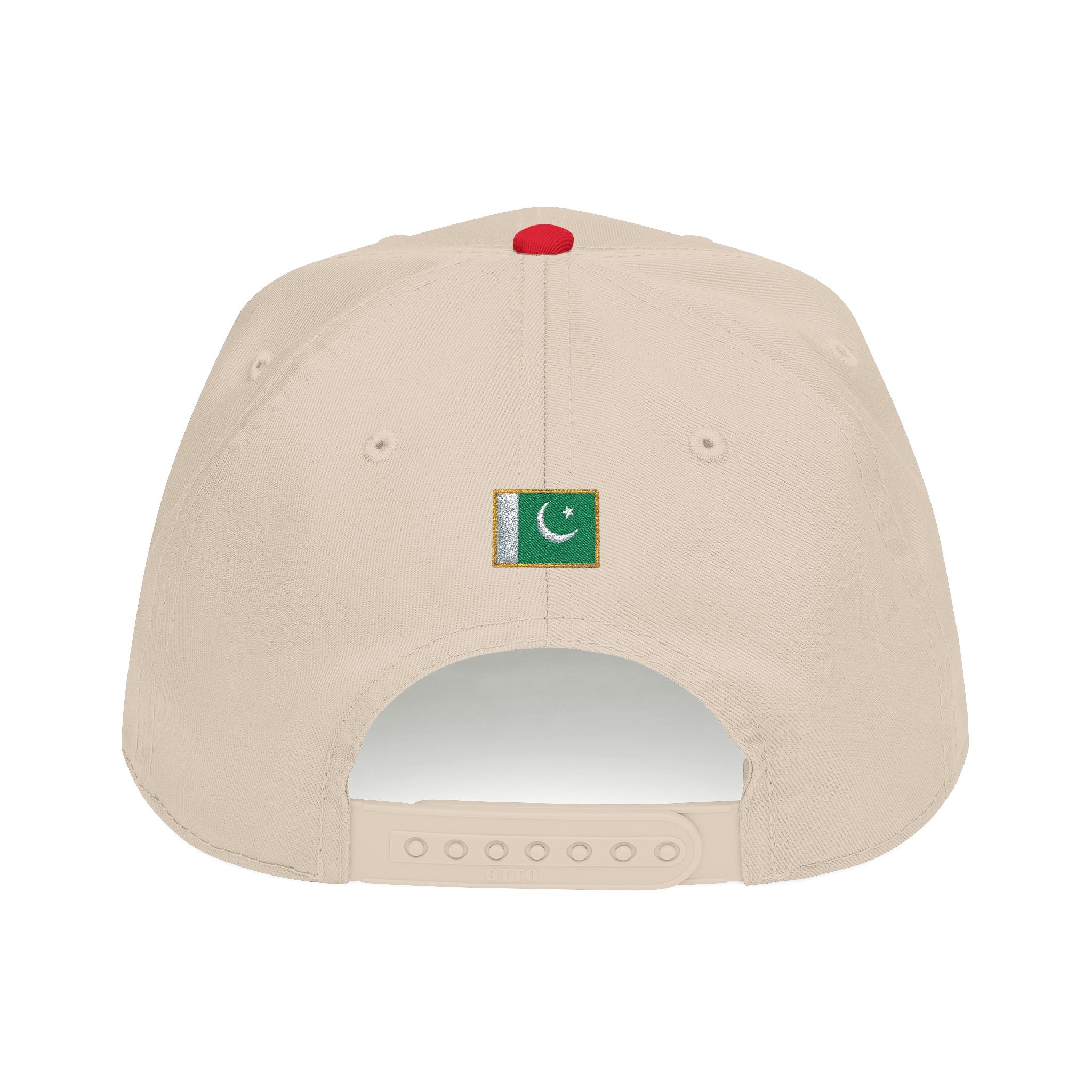 Pakistan Rose Embroidered Baseball Cap