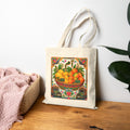 Mango Basket Cotton Canvas Tote