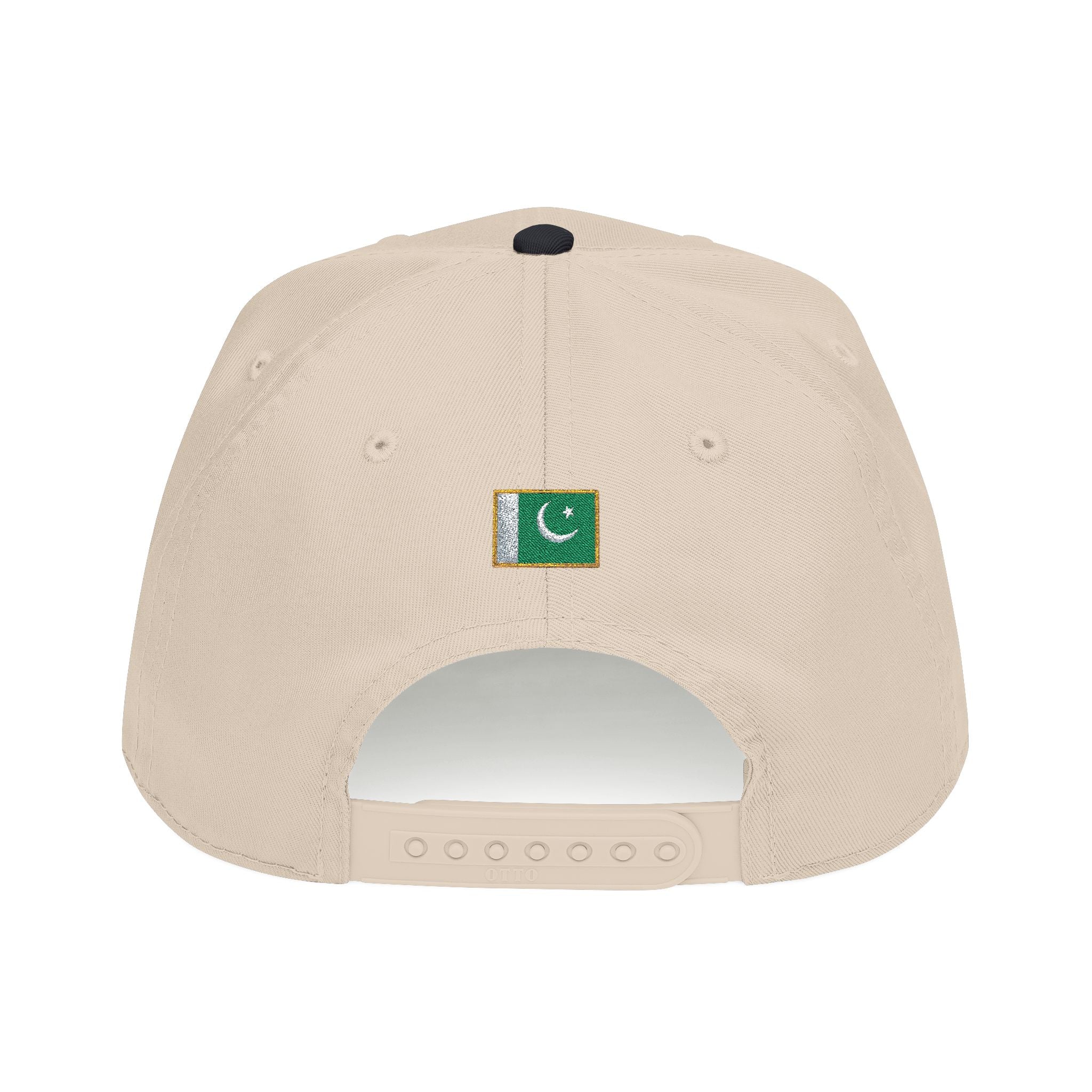 Pakistan Rose Embroidered Baseball Cap