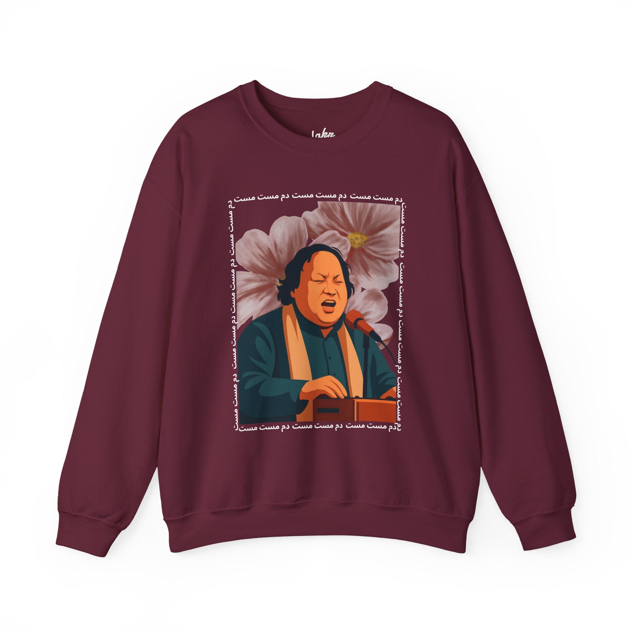 Dum Mast Mast — Qawwali Graphic - Crewneck Sweatshirt
