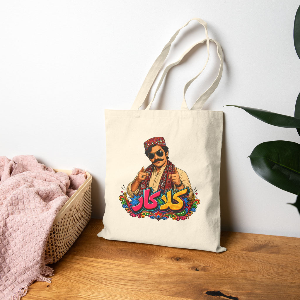 Kalakr Cotton Canvas Tote Bag