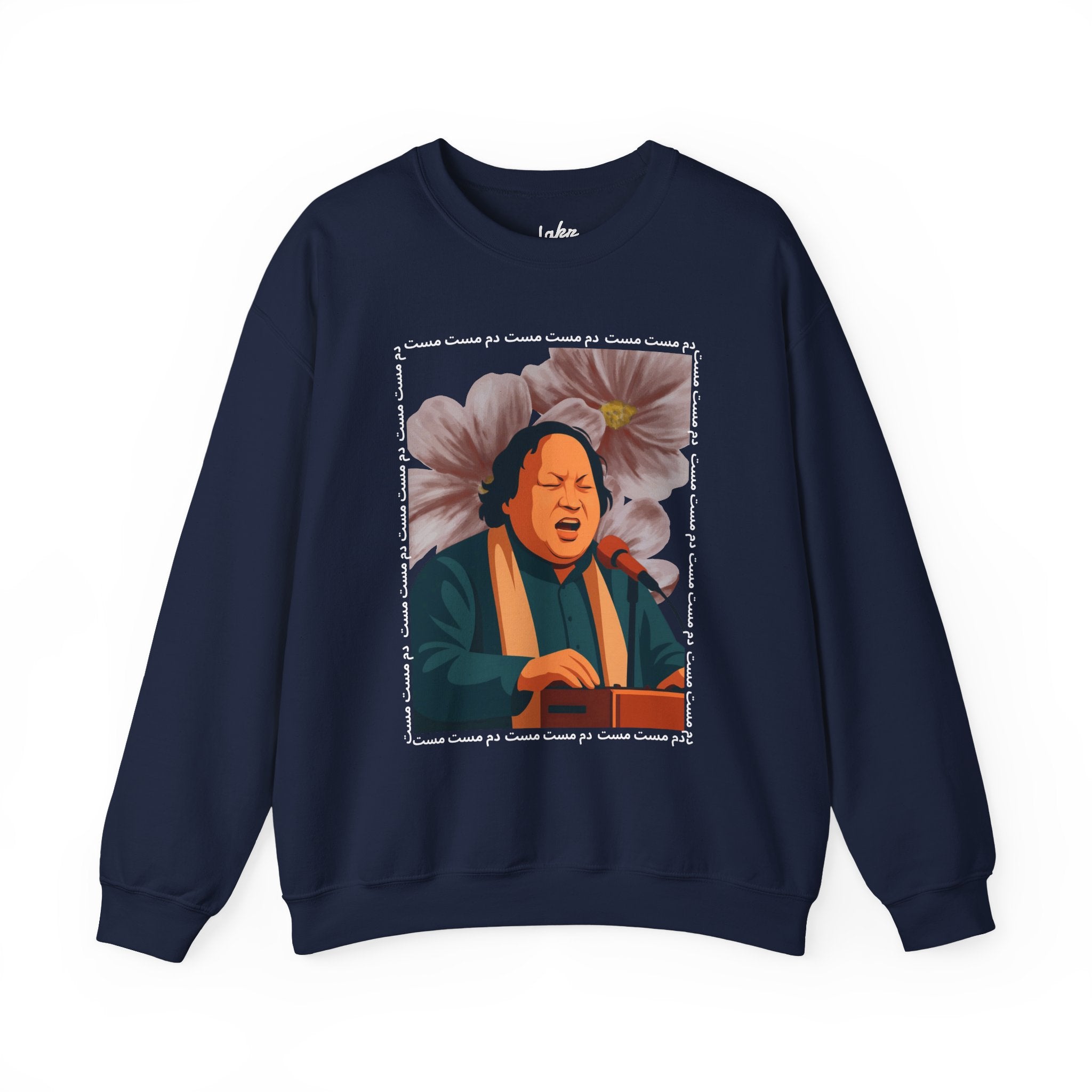 Dum Mast Mast — Qawwali Graphic - Crewneck Sweatshirt