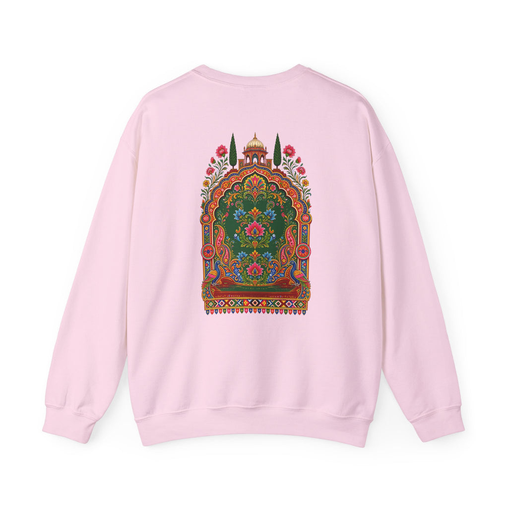 Kalakr Mughal - Front & Back print  Crewneck Sweatshirt