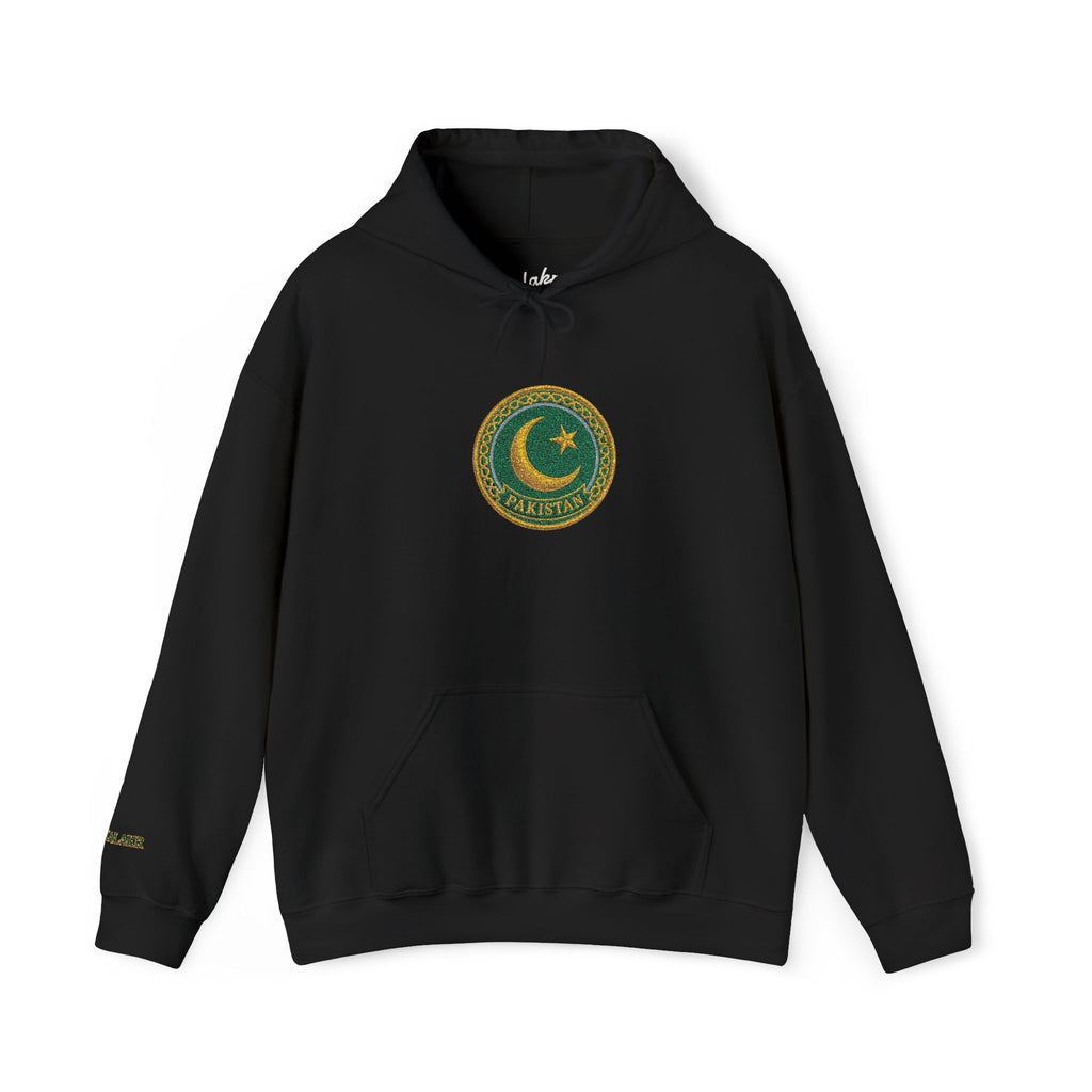Pakistani Crescent Moon - Embroidered Hoodie