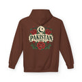 Pakistan Rose Graphic Hoodie — Floral Crescent & Star