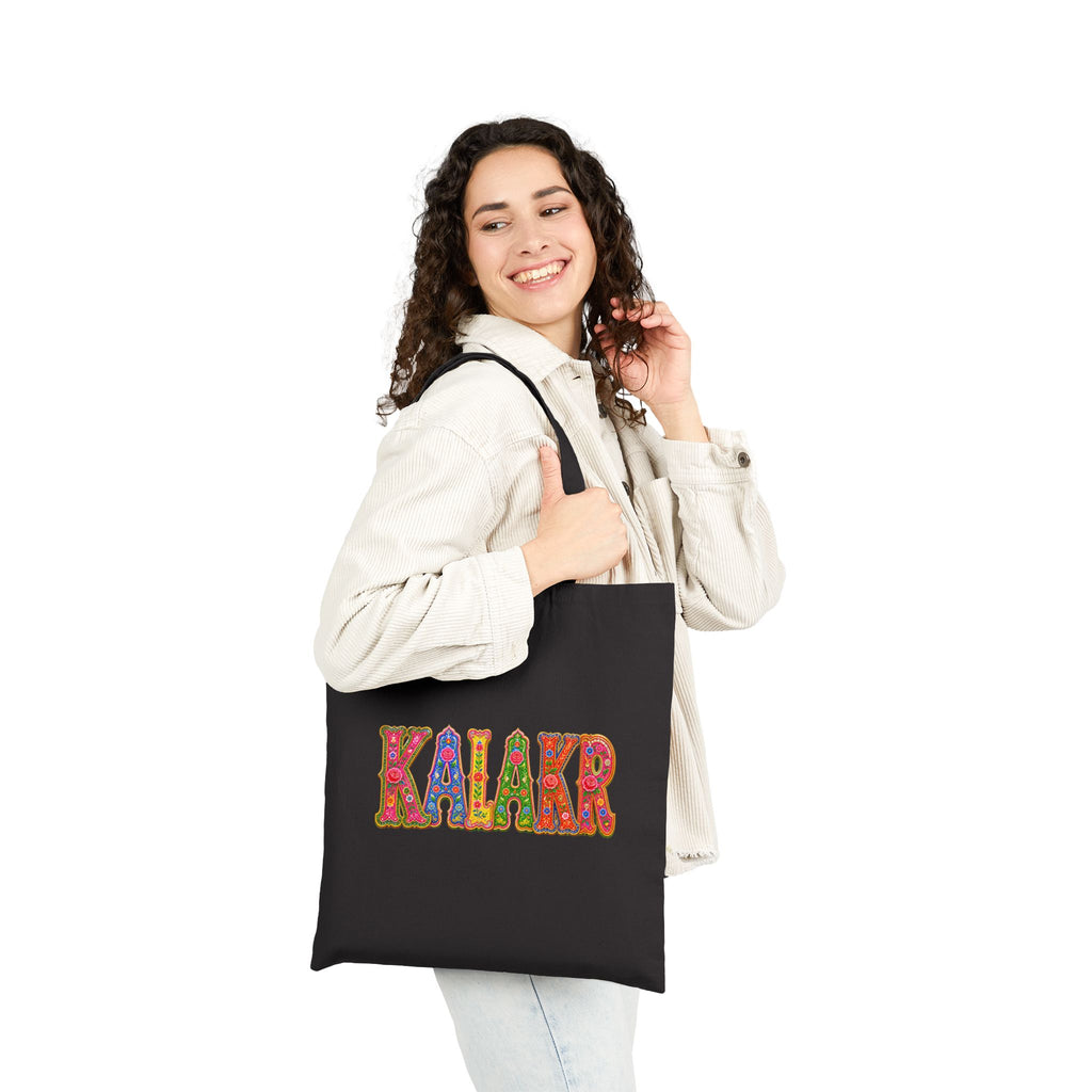 Rickshaw Truck-Art Cotton Canvas Tote Bag