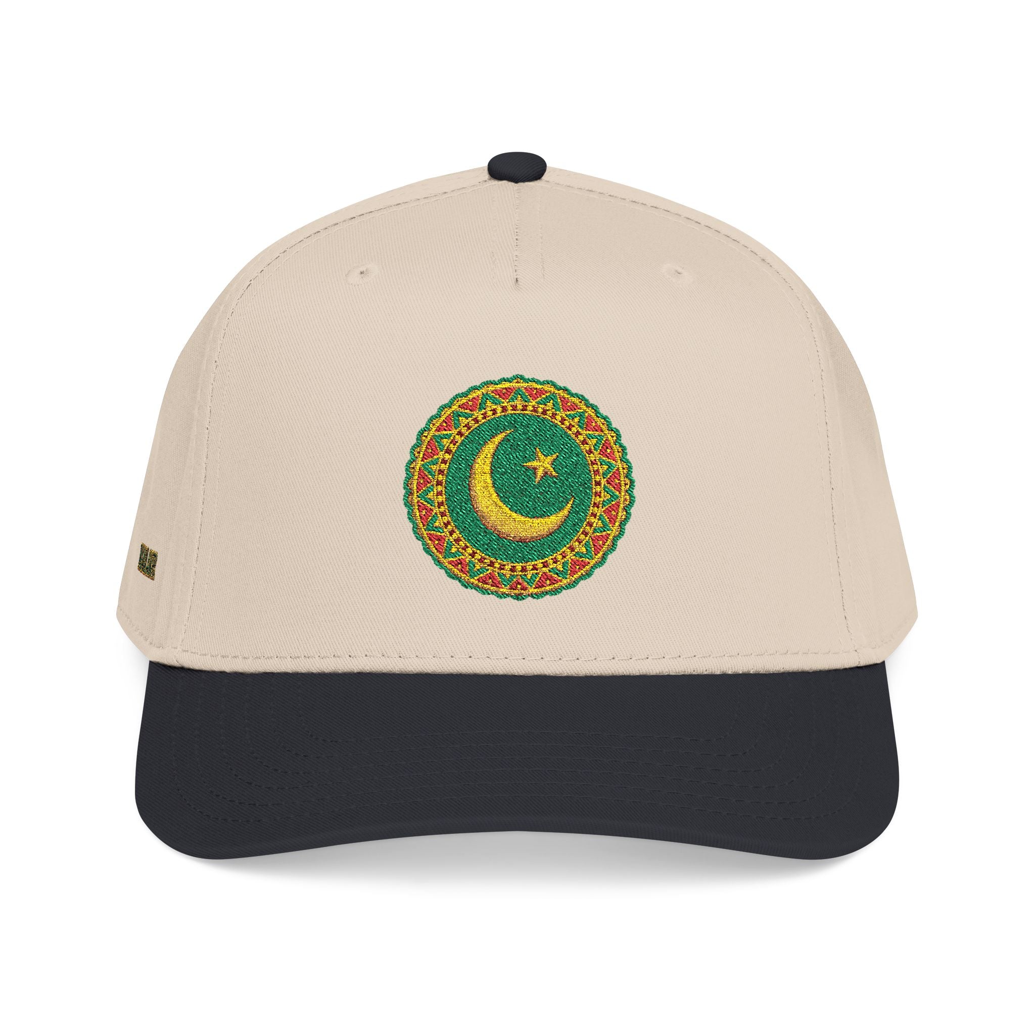 Pakistan Crescent Moon & Star Embroidered Baseball Cap
