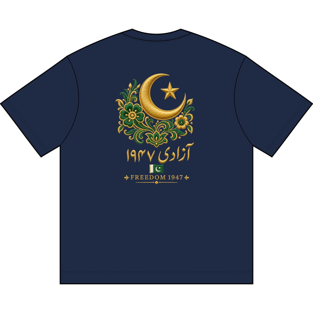 Pakistan Jashn-e-Azadi Oversize Graphic Tee — Unisex Independence Day T-Shirt