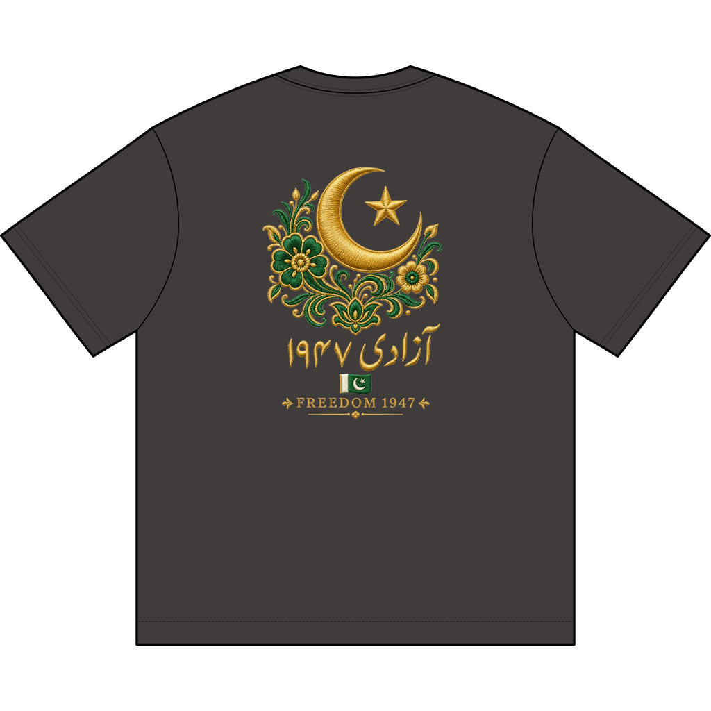 Pakistan Jashn-e-Azadi Oversize Graphic Tee — Unisex Independence Day T-Shirt