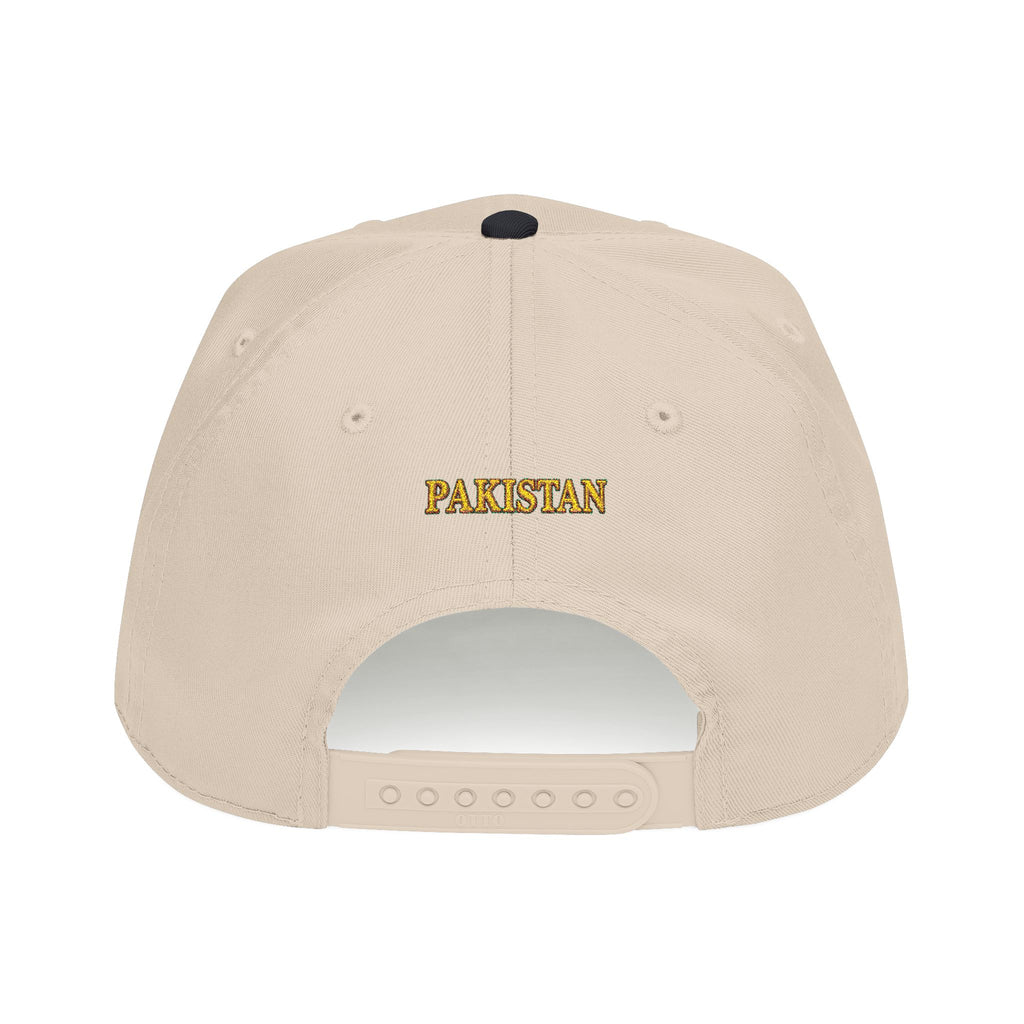 Pakistan Crescent Moon & Star Embroidered Baseball Cap