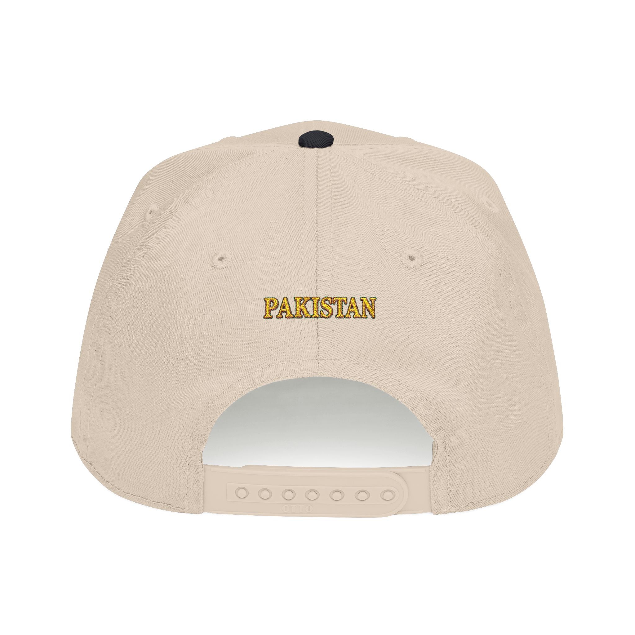 Pakistan Crescent Moon & Star Embroidered Baseball Cap