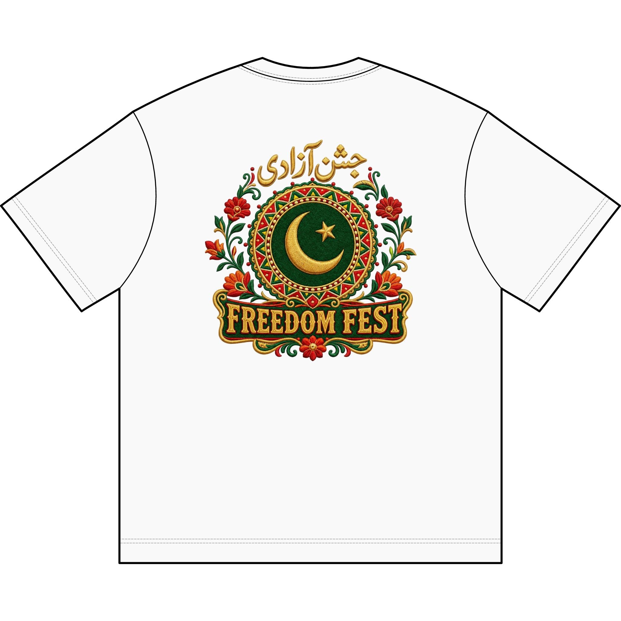 Pakistan Freedom Fest Oversize Graphic Tee — Unisex T-Shirt