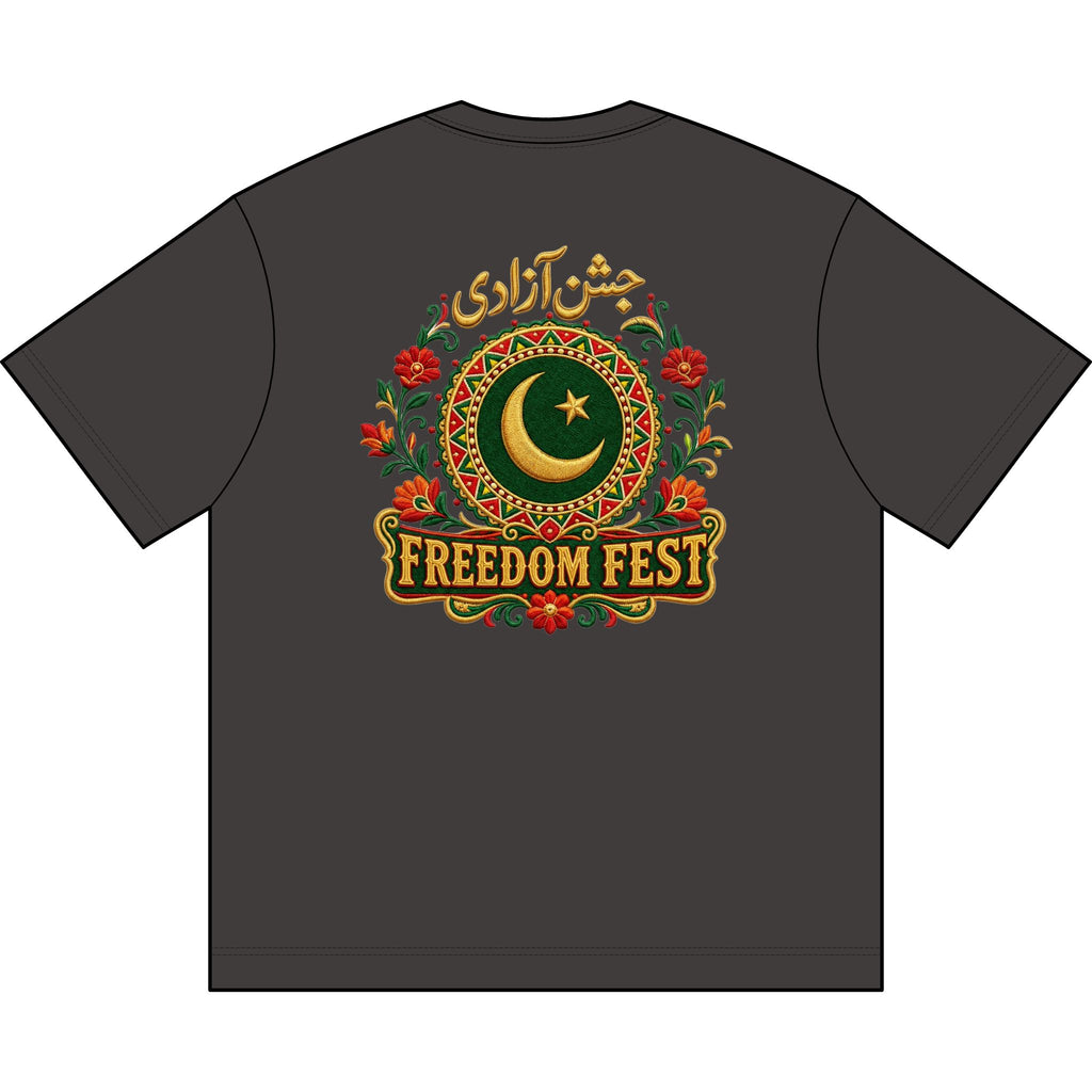 Pakistan Freedom Fest Oversize Graphic Tee — Unisex T-Shirt