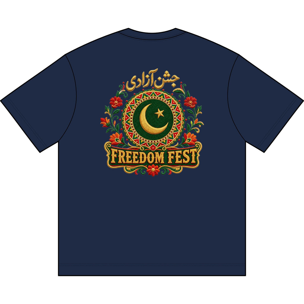 Pakistan Freedom Fest Oversize Graphic Tee — Unisex T-Shirt