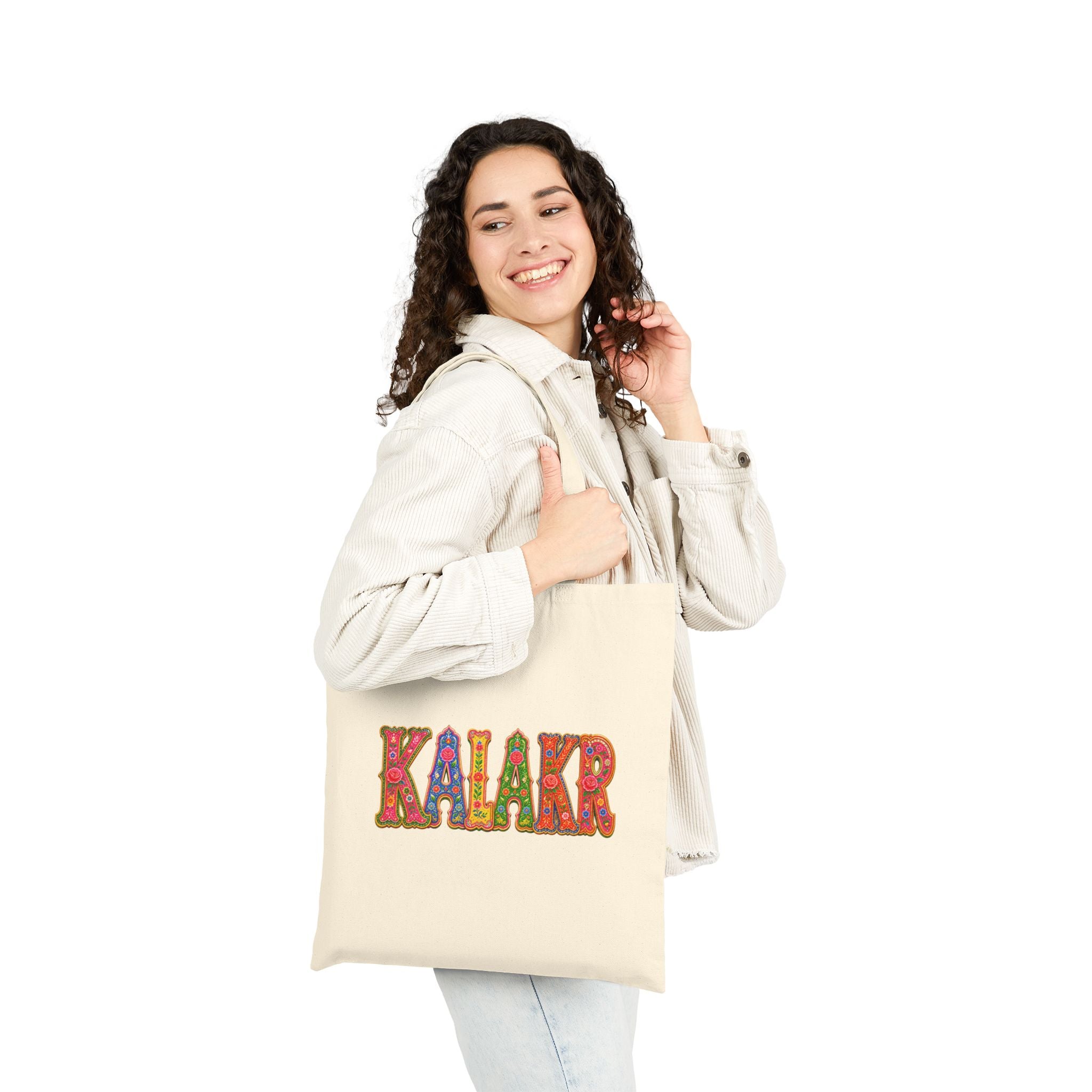 Rickshaw Truck-Art Cotton Canvas Tote Bag