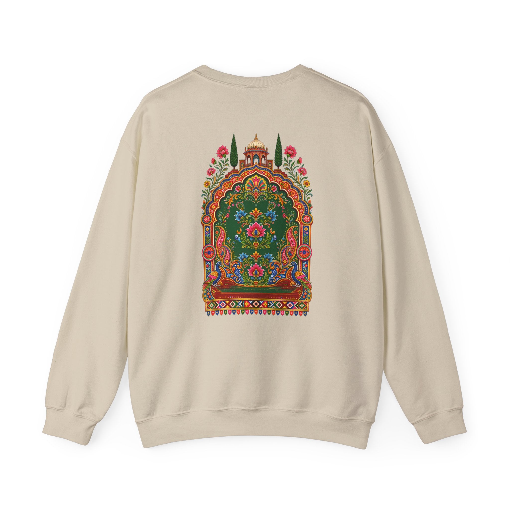 Kalakr Mughal - Front & Back print  Crewneck Sweatshirt
