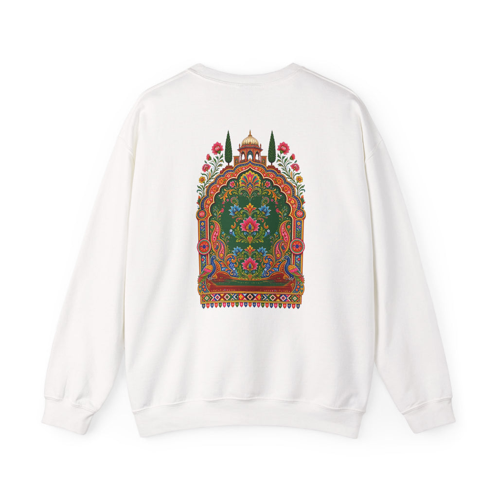 Kalakr Mughal - Front & Back print  Crewneck Sweatshirt