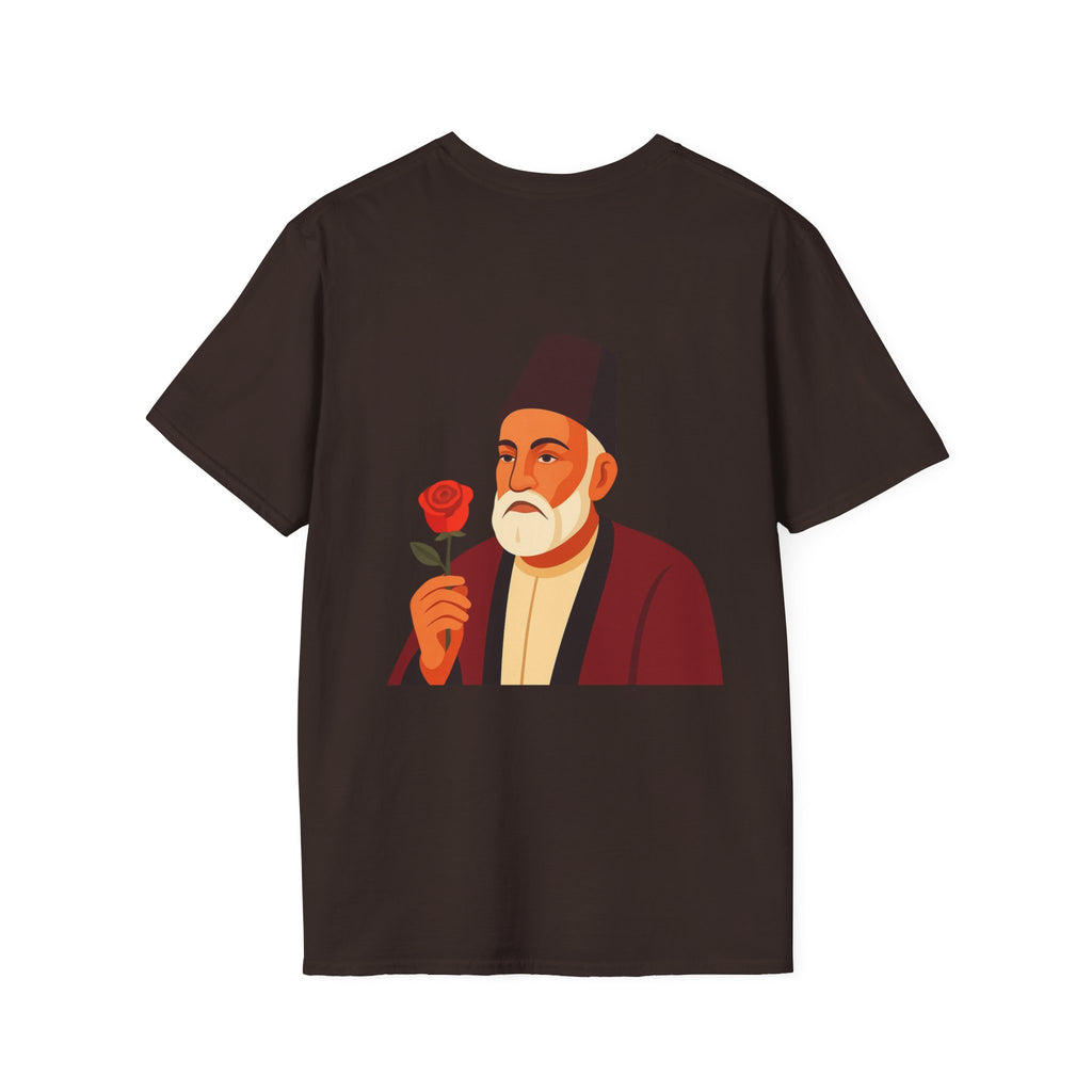 Yeh Ghulab Mehz App Ke Liye - Front & Back Graphic T-Shirt