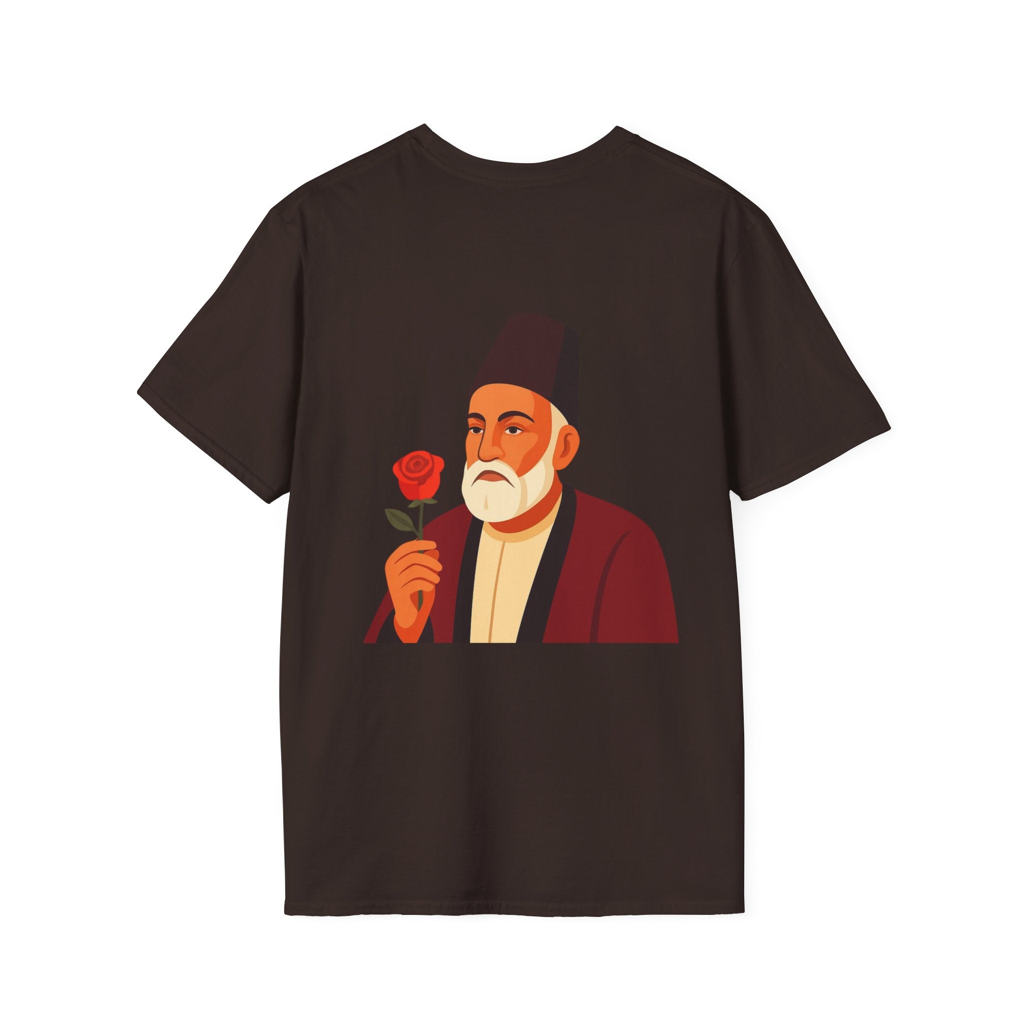 Yeh Ghulab Mehz App Ke Liye - Front & Back Graphic T-Shirt